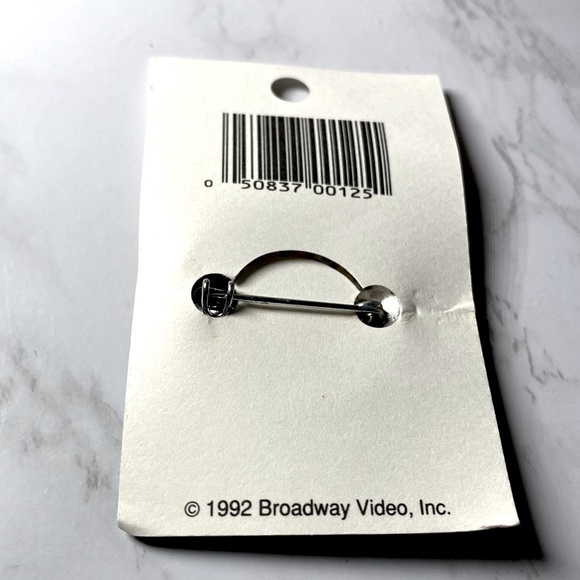 Vintage 90’s SNL Joke Pin from Wayne’s World “Not!” Sketch - Picture 3 of 3